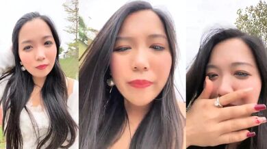 这个真的牛逼~勾搭高手【你的户外小淫妇】天天穿丝袜高跟鞋鞋 户外勾搭~考验男人的时候到了 (3)